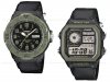 CASIO AE-1200WHB-1B MRW-200HB-1B oryginalny pasek 18 mm 10438123